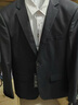雀之音【順豐次/隔日達(dá)】西服套裝男士商務(wù)修身西裝職業(yè)裝純黑西裝外套 （單件裝）黑色西裝外套 L 170【118-132斤】 曬單實(shí)拍圖