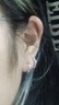 卡倫圖999純銀耳環(huán)女實心耳圈圓圈耳飾睡覺免摘氣質(zhì)耳扣養(yǎng)耳洞足銀耳釘 內(nèi)徑10mm一對 (適合普通耳垂) 曬單實拍圖