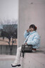 白色法式厚底小皮鞋女2025新款春秋百搭英倫風(fēng)復古圓頭增高樂(lè )福鞋 米白色 36 曬單實(shí)拍圖