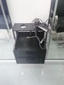 美發(fā)店壁掛式工具柜理發(fā)店專用工具柜發(fā)廊專用剪發(fā)工作臺理發(fā)柜子 A款壁掛雙抽-銀框灰抽 曬單實拍圖