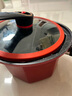Debo 德鉑微壓鍋不粘家用煲湯鍋電磁爐明火通用 微壓鍋 24cm 曬單實(shí)拍圖