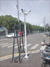 室外組合監控立桿戶(hù)外3/4/5/6米太陽(yáng)能立柱道路分段式攝像頭監控桿 3.5米大小組合立桿+槍機橫臂+地籠 曬單實(shí)拍圖