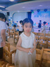 G.DUCKKIDS童裝女童連衣裙夏季2025新款公主裙兒童裙子夏天蝴蝶結(jié)網(wǎng)紗蓬蓬裙 2409米白色 110 尺碼4~5歲【100-110cm】 曬單實(shí)拍圖