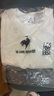 樂(lè )卡克（Le coq sportif）法國公雞夏季女士圓領(lǐng)短袖T恤 L242WCNA0314 瓷白色 S 曬單實(shí)拍圖