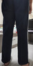LEEREDPOI春夏季校服褲子男女二條杠小學(xué)生初高中校褲運動(dòng)休閑加厚加絨褲冬 藏青色二道杠-不加絨 春夏1款 XL -約115-130斤可穿 曬單實(shí)拍圖
