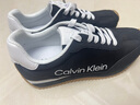 Calvin Klein 女式 Lanier 運動鞋, 黑色/白色 001, 7.5 黑色/白色 001 7.5 曬單實拍圖