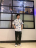 MR-90官方潮牌冰絲長褲男夏季休閑褲薄款運(yùn)動(dòng)港風(fēng)直筒寬松闊腿拖地褲子 杏色（NE01） L （推薦體重120-140斤） 曬單實(shí)拍圖