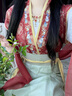 飚閣漢服中國風(fēng)女裝套裝2025年新款國風(fēng)大賞【花瑤】古裝唐制 粉色 里衣+外衣+裙子+披帛 均碼 80-135斤 曬單實(shí)拍圖