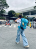 多特（Deuter）登山包 藍精靈女款3-5日輕量重裝戶外包 徒步探險旅行雙肩背包 舄湖色45+10SL 曬單實拍圖