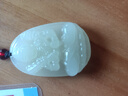 玉菲雅真玉吊墜十二生肖守護(hù)神玉墜觀音菩薩男護(hù)身女白玉牌項(xiàng)鏈玉器掛件 屬牛/虎-虛空藏菩薩（中號(hào)） 曬單實(shí)拍圖