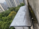 天元尚品空調外機保護罩防曬隔熱膜強磁免打孔擋雨防水布防塵耐腐鋁膜 1-2匹/掛機【99x47cm】三重加固 曬單實(shí)拍圖