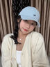 衛(wèi)辭大頭圍棒球帽子女春秋季2025新款休閑百搭軟頂鴨舌帽防曬帽顯臉小 狐貍刺繡款【霧霾藍(lán)55-62CM】 曬單實(shí)拍圖