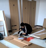 林氏家居北歐風(fēng)小戶型衣柜臥室家用收納兩門衣柜推拉門OY6D 曬單實拍圖