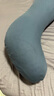 WCZ德國高端泰國天然乳膠抱枕長(cháng)條海馬型男女生睡覺(jué)夾腿成人孕婦側睡 海馬抱枕(配深灰色棉枕套) 138cm*35cm 枕套 加長(cháng)款*18cm兩個(gè) 曬單實(shí)拍圖
