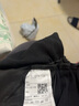 真維斯（Jeanswest）棉麻休閑褲男士2025春夏季新款舒適百搭寬松束腳運(yùn)動(dòng)九分褲子男款 黑色 4XL 曬單實(shí)拍圖