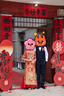 軒締閣中式結(jié)婚禮路引裝飾大門口現(xiàn)場(chǎng)布置迎賓婚慶農(nóng)村室外庭院立柱kt板 吾家有喜【KT板+支架+底座】 曬單實(shí)拍圖