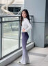 愛邁尼 AMENCL女童速干長袖T恤春秋2025新款兒童立領(lǐng)運動上衣中大童訓(xùn)練打底衫 兩件裝【19629姜黃+19630白色】 140 cm 曬單實拍圖
