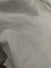 Olrain歐芮兒牛仔褲女春季女裝高腰寬松休閑直筒褲窄版闊腿褲 米白色 L 曬單實拍圖
