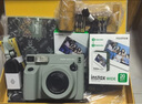 FUJIFILM instax wide400 w400寬幅立拍立得相機 使用5英寸相紙 W400原野綠+5寸雙包+手提包【共40張相紙】 官方標配 曬單實拍圖