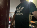 阿迪達斯 （adidas）短袖T恤男士2025夏季新款運動服三葉草針織透氣寬松上衣半袖 純棉IR7976綠色 亞洲尺碼 S 推薦130-150斤 曬單實拍圖