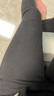 VEROMODA牛仔褲女秋季女裝新款修身顯瘦高腰小腳九分牛仔褲通勤百搭 黑牛仔色 S 曬單實(shí)拍圖