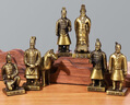 佐之尋兵馬俑文創(chuàng)紀(jì)念品擺件西安文創(chuàng)紀(jì)念品旅游禮品中國(guó)特色禮物送老外 兵馬俑九件套 曬單實(shí)拍圖