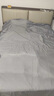皓梵潔防塵布防塵罩布料遮塵布防塵床罩遮灰塵罩蓋布床鋪家具沙發(fā)擋灰  灰色加密 2*2.4m 學(xué)生床單人沙發(fā)等 淺灰色 曬單實(shí)拍圖