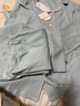 棉花會(huì)月子服春夏款a類(lèi)棉孕婦睡衣產(chǎn)后哺乳喂奶專(zhuān)用家居服套裝 柳青(純棉·加厚款)適穿10-22℃ L【適合體重115斤-145斤】 曬單實(shí)拍圖