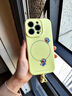與樂(lè)（yule）MagSafe磁吸適用蘋果16promax手機(jī)軟殼新款液態(tài)硅膠iPhone16情侶帶掛繩相機(jī)按鍵全包防摔套哆啦A夢(mèng) 磁吸【奶黃色】?jī)蓚€(gè)哆啦A夢(mèng) iPhone16ProMax 曬單實(shí)拍圖