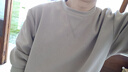真維斯（Jeanswest）衛(wèi)衣男女同款2025秋款加固領(lǐng)口設(shè)計青少年寬松休閑風(fēng)打底衫外套男 米咖(ZS純色) L 曬單實拍圖