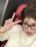 香奈兒（Chanel）眼鏡簡約方形小羊皮鏈條光學鏡架男女同款節(jié)日送禮配鏡片 黑色CH3408Q-C622 52 曬單實拍圖