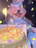貓咪生日裝扮寵物生日帽子圍兜狗狗可愛拍照裝飾口水巾字母圍巾 寵物生日裝飾【插件+蠟燭1套裝】 曬單實(shí)拍圖