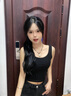 嘉麗薇背心女夏季新款西裝內(nèi)搭打底背心短款高級(jí)感遮副乳工字美背上衣 黑色 L 曬單實(shí)拍圖