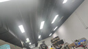 V-POWER 辦公室吊燈led長(zhǎng)條燈商場(chǎng)店鋪市寫字樓飯館直播間平板吊線燈長(zhǎng)方 黑殼辦公燈【1200*200工程款】48W 曬單實(shí)拍圖
