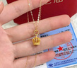 老廟純銀皇冠項鏈女小眾輕奢氣質(zhì)女王范鎖骨鏈S925銀情人節送女友 項鏈/約1.50g 曬單實(shí)拍圖