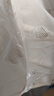 皮爾卡丹（pierre cardin）優(yōu)雅氣質(zhì)雪紡短袖連衣裙仙氣超仙森系2025夏季新款女裝收腰大擺裙 杏色 3XL 曬單實(shí)拍圖
