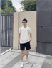 海瀾之家 HLA短袖t恤男夏季薄款2025新款蛇年賀歲涼感大碼半袖經(jīng)典上衣打底衫 漂白9T L 175/92A 推薦137~150斤 曬單實(shí)拍圖