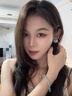 京蔻迪銀針超顯白黃色多巴胺彩色琺瑯滴釉圓球耳釘女輕奢高感耳環(huán)耳飾 檸檬黃 曬單實(shí)拍圖