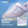 Skechers斯凱奇兒童新款運動(dòng)鞋四季易彎折輕便學(xué)生鞋男女童跑步鞋405315L 【透氣款】女童-薰衣草色/LAV 35 曬單實(shí)拍圖