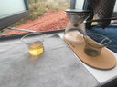 透得美寒設玻璃飄逸杯泡茶壺高端側把壺茶水分離過(guò)濾高端茶杯茶具 套餐二PC1飄逸杯*1+小杯*4 曬單實(shí)拍圖