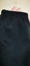 唐獅（TonLion）2024女束腳顯瘦休閑側拼衛褲WP 加絨款/駝色 XL 曬單實(shí)拍圖
