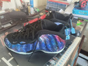 耐克NIKE AIR Foamposite 哈達(dá)威Penny 噴/泡 籃球鞋 銀河噴FQ4303-400 47.5 曬單實(shí)拍圖