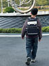 Back care護(hù)脊書包小學(xué)生男孩大容量五六年級書包輕便減負(fù)爵士黑/B25-162C 曬單實拍圖