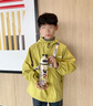 迪士尼（Disney）兒童水杯3-6歲ppsu寶寶吸管水杯嬰幼兒園上學(xué)直飲喝水杯子學(xué)飲杯 10643草莓熊 雙飲款 550ml 【升級加厚】 曬單實(shí)拍圖