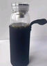 恩爾美（nRMEi）茶杯茶水分離泡茶杯玻璃水杯男士大容量高硼硅防燙耐高溫便攜茶杯 【獨立茶倉+防燙杯套+提繩】 1500ml 曬單實拍圖
