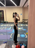 莫代爾微喇鯊魚褲女外穿春秋2025新款高腰收腹打底褲健身瑜伽喇叭褲 灰色【常規(guī)款】 M 【適合90-105斤】 曬單實拍圖