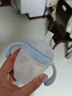 愛咔威（IKV）兒童水杯硅膠吸管杯學(xué)飲嬰幼兒吸嘴杯 寶寶水杯防漏吸管奶瓶開學(xué) 吸嘴杯-小藍(lán)瓶 160ml 曬單實(shí)拍圖