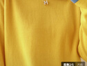 LOVER RUCCI25秋冬新款純棉線(xiàn)長(cháng)袖上衣女百搭寬松顯瘦全棉針織打底衫內搭毛衣 豆綠色 3XL 曬單實(shí)拍圖