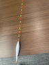 久巖一目亮大物夜光漂日夜兩用超靈敏翹嘴鰱鳙浮漂加粗尾醒目魚(yú)漂 一目亮03-5050-大物青草鯉鉛5.0g ---贈5粒311小電池--- 曬單實(shí)拍圖