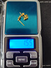 周六福  黃金耳釘女款夢蝶足金耳飾安妮的花園系列 計價 1.72g 曬單實拍圖